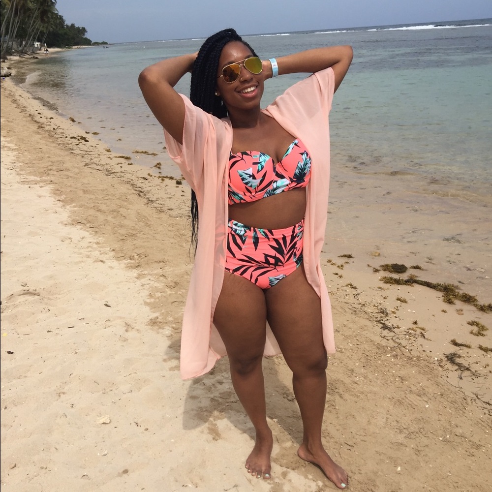 Pale Pink Beach Cover Up
